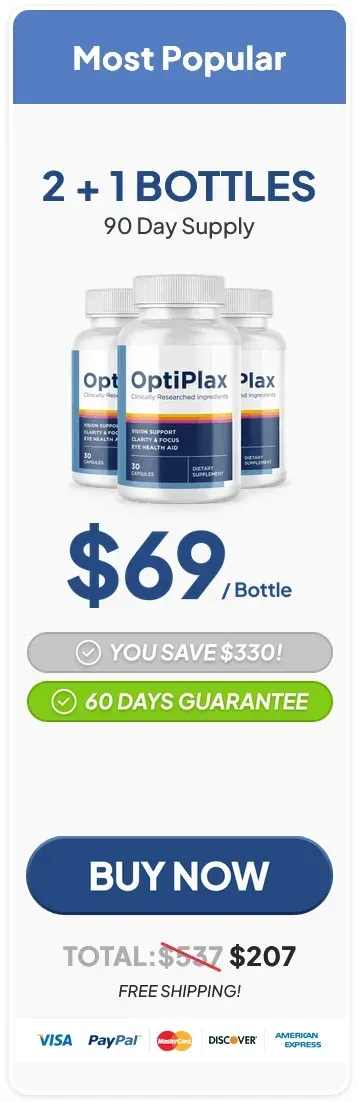 Optiplax one bottle